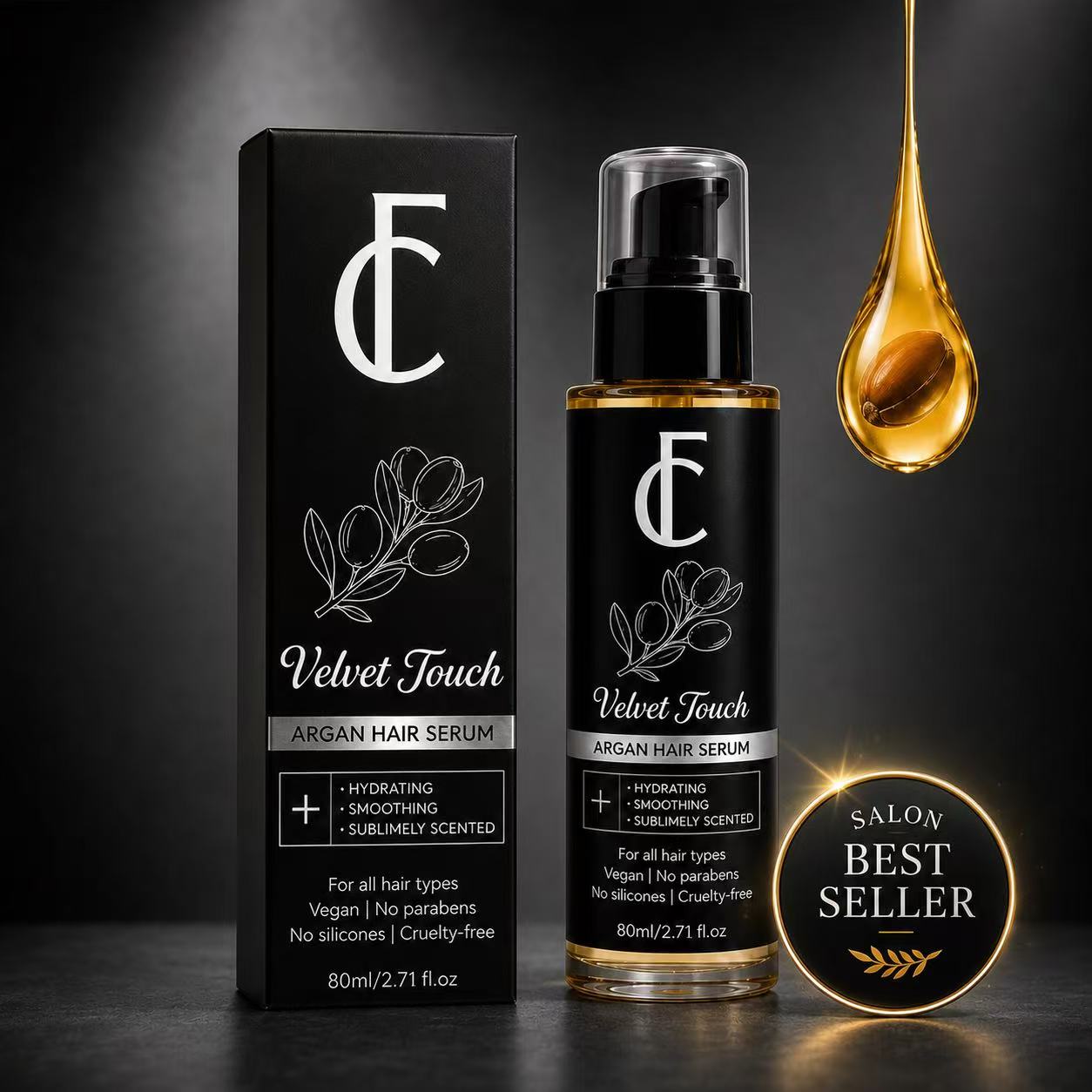 Argan Hair Serum - Velvet Touch