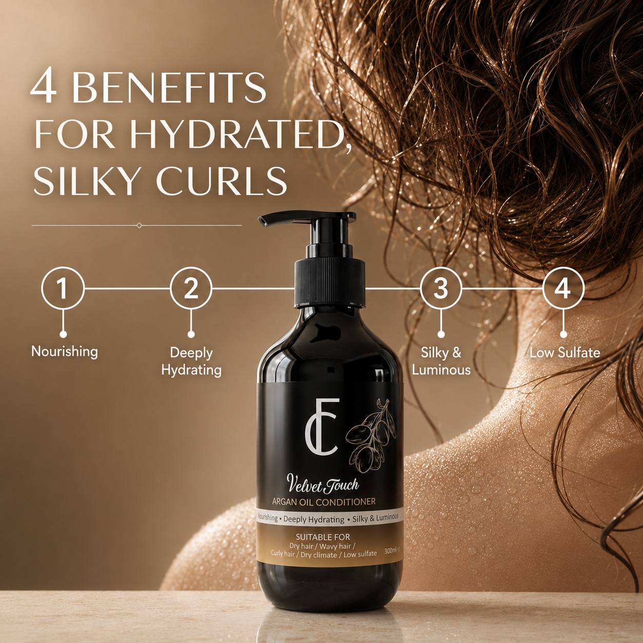 Argan Oil Conditioner - Velvet Touch